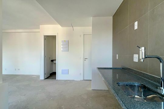 Cozinha de apartamento à venda com 2 quartos, 94m² em Pinheiros, São Paulo