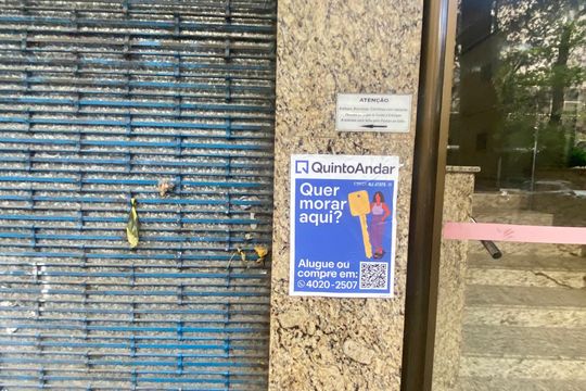 Placa de apartamento para alugar com 2 quartos, 75m² em Copacabana, Rio de Janeiro