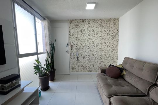Sala de apartamento à venda com 2 quartos, 44m² em Parque Ipe, São Paulo