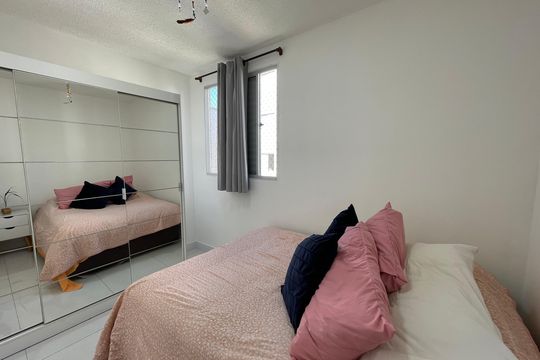 Quarto 2 de apartamento à venda com 2 quartos, 44m² em Parque Ipe, São Paulo