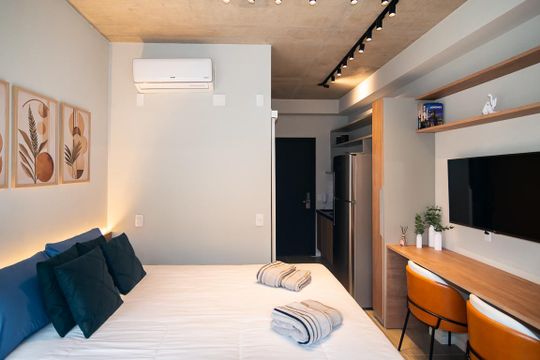 Studio de kitnet/studio para alugar com 0 quarto, 52m² em Bela Vista, São Paulo