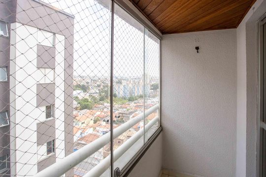 Varanda da Sala de apartamento para alugar com 2 quartos, 66m² em Vila Artuelia, São Bernardo do Campo
