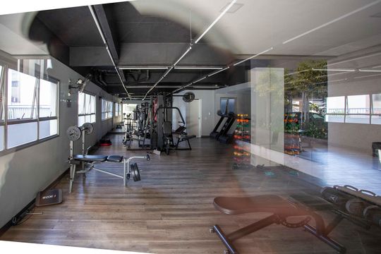 Área comum de apartamento para alugar com 2 quartos, 66m² em Vila Artuelia, São Bernardo do Campo