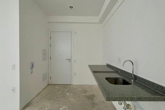 Cozinha de kitnet/studio à venda com 1 quarto, 45m² em Pinheiros, São Paulo