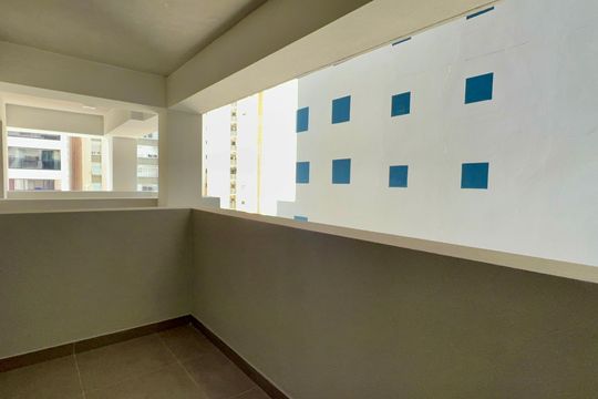 Varanda de kitnet/studio à venda com 1 quarto, 45m² em Pinheiros, São Paulo