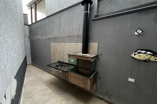 Área comum - Churrasqueira de apartamento para alugar com 1 quarto, 30m² em Vila Roque, São Paulo