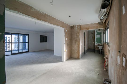 Cozinha de apartamento à venda com 3 quartos, 152m² em City América, São Paulo