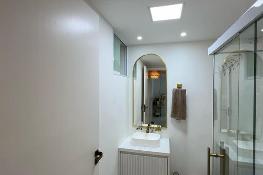 Banheiro de apartamento à venda com 3 quartos, 85m² em Demarchi, São Bernardo do Campo