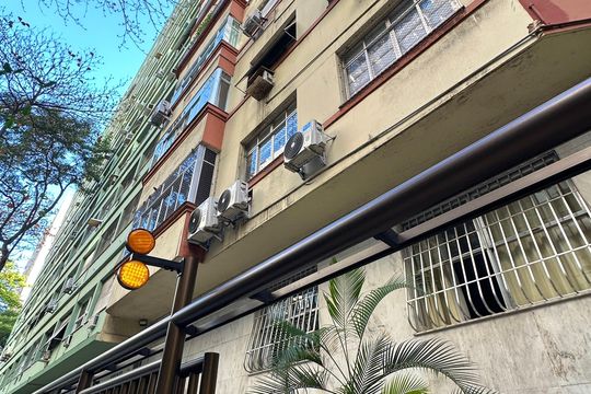 Fachada de apartamento à venda com 4 quartos, 185m² em Copacabana, Rio de Janeiro