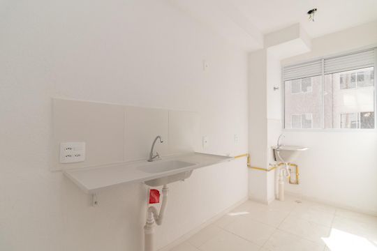 Cozinha de apartamento à venda com 2 quartos, 43m² em Jardim America da Penha, São Paulo