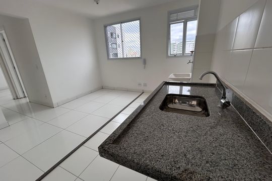 Cozinha de apartamento para alugar com 2 quartos, 35m² em Vila Rosalia, Guarulhos