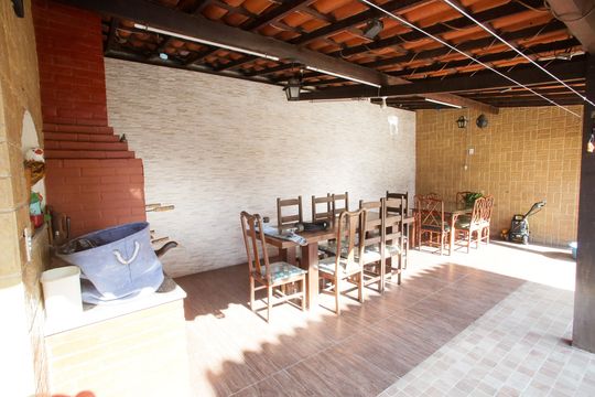 Área Gourmet de casa à venda com 4 quartos, 219m² em Curicica, Rio de Janeiro