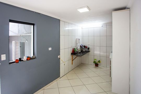 Cozinha de casa para alugar com 1 quarto, 45m² em Piraporinha, Diadema