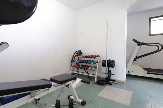 Área comum - Academia de apartamento para alugar com 1 quarto, 34m² em Vila Suzana, São Paulo