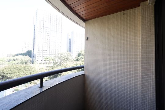 Varanda da Sala de apartamento para alugar com 1 quarto, 34m² em Vila Suzana, São Paulo
