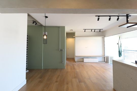 Sala de apartamento à venda com 2 quartos, 73m² em Jardim Leonor Mendes de Barros, São Paulo