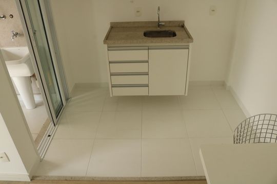 Cozinha de apartamento à venda com 1 quarto, 36m² em Perdizes, São Paulo