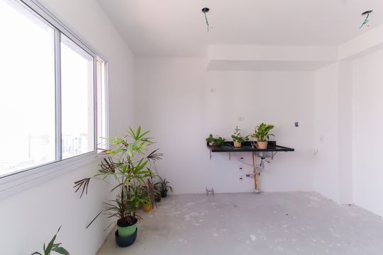 Sala/Quarto de kitnet/studio à venda com 1 quarto, 22m² em Belenzinho, São Paulo