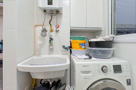 Área de Serviço de apartamento à venda com 2 quartos, 55m² em Liberdade, São Paulo