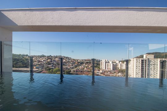 Área comum - Piscina de kitnet/studio para alugar com 1 quarto, 44m² em Partenon, Porto Alegre