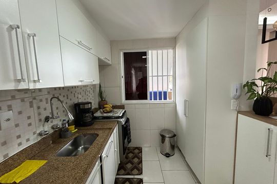 Cozinha de apartamento à venda com 2 quartos, 67m² em Encantado, Rio de Janeiro