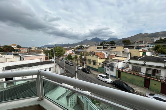 Varanda do Quarto de apartamento à venda com 2 quartos, 67m² em Encantado, Rio de Janeiro