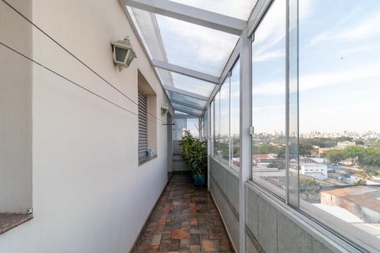 Varanda da Sala de apartamento à venda com 2 quartos, 93m² em Barra Funda, São Paulo
