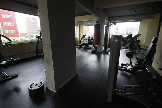 Área comum - Academia de apartamento à venda com 2 quartos, 72m² em Chácara Agrindus, Taboão da Serra