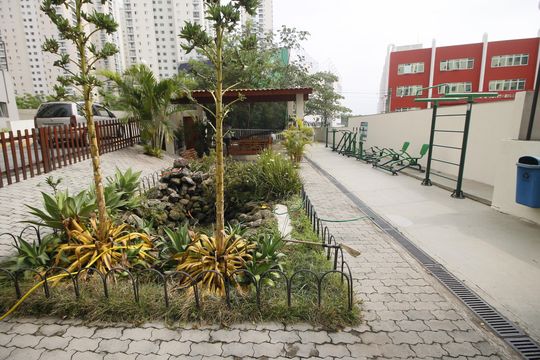 Área comum de apartamento à venda com 2 quartos, 72m² em Chácara Agrindus, Taboão da Serra