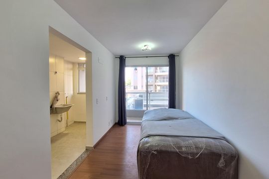 Sala de apartamento para alugar com 2 quartos, 53m² em Chácaras Rio-petrópolis, Duque de Caxias