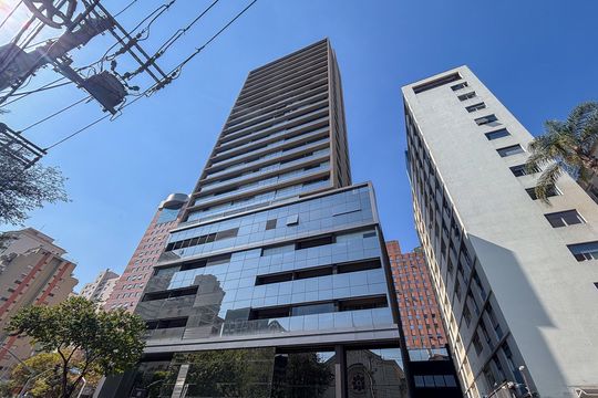 Fachada de kitnet/studio à venda com 1 quarto, 54m² em Jardim Paulista, São Paulo