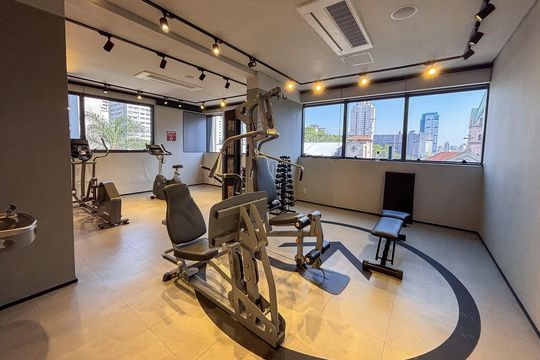 Área comum de kitnet/studio à venda com 1 quarto, 48m² em Jardim Paulista, São Paulo