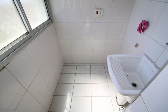 Área de Serviço de apartamento à venda com 2 quartos, 52m² em Vila Basileia, São Paulo
