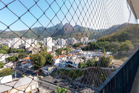 Varanda da Sala de apartamento à venda com 2 quartos, 70m² em Grajaú, Rio de Janeiro