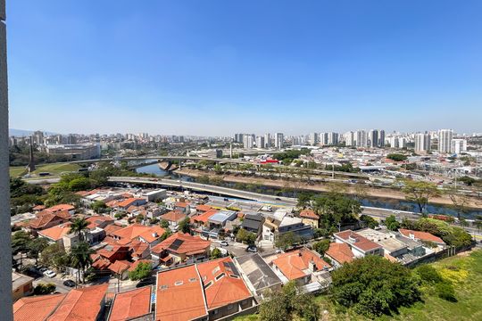 Vista de apartamento à venda com 2 quartos, 69m² em City América, São Paulo