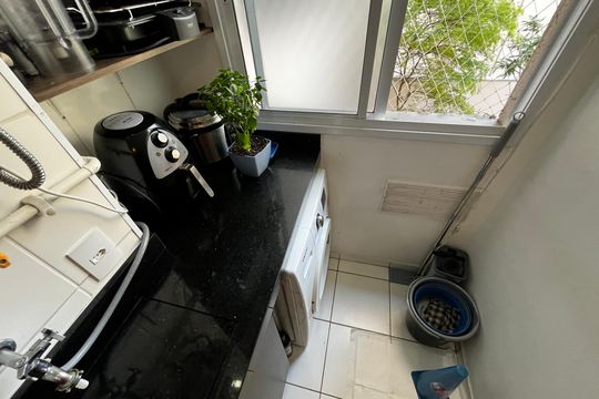 Área de Serviço de apartamento à venda com 2 quartos, 42m² em Vila Nova Cachoeirinha, São Paulo