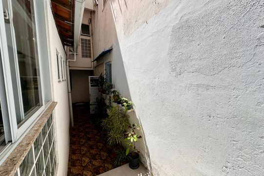 Área externa comum de apartamento à venda com 2 quartos, 81m² em Laranjeiras, Rio de Janeiro