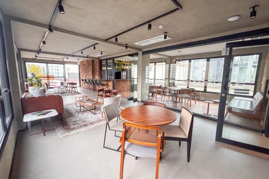 Área comum de apartamento à venda com 2 quartos, 35m² em Cerqueira César, São Paulo