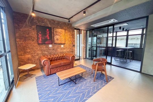 Área comum de kitnet/studio à venda com 1 quarto, 26m² em Cerqueira César, São Paulo