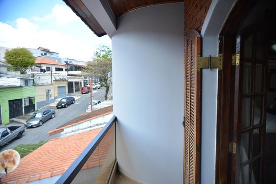Sacada Suíte 1 de casa à venda com 4 quartos, 390m² em Vila Francisco Matarazzo, Santo André