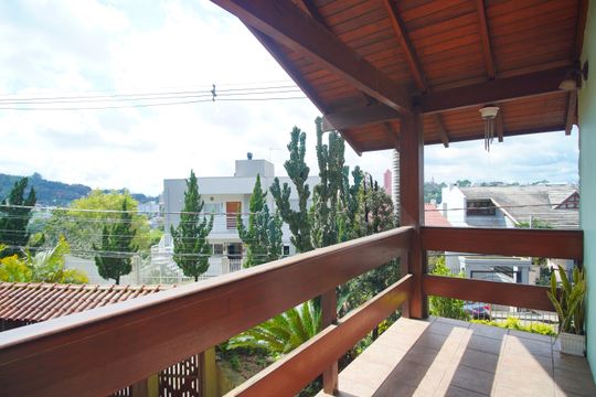 Varanda da Sala de casa à venda com 2 quartos, 186m² em Guarani, Novo Hamburgo