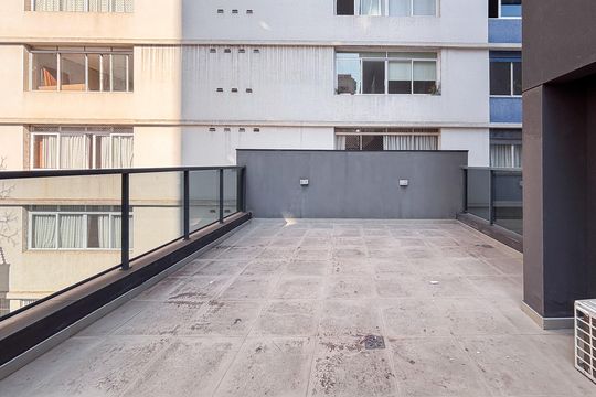 Varanda do Studio de kitnet/studio à venda com 1 quarto, 47m² em Jardim Paulista, São Paulo