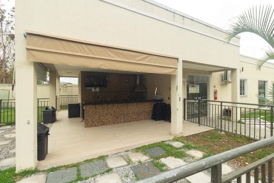 Área comum - Churrasqueira de apartamento para alugar com 2 quartos, 44m² em Campo Grande, Rio de Janeiro