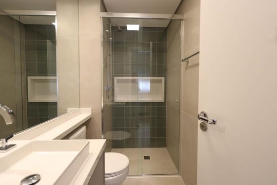 Banheiro da Suíte 2 de apartamento para alugar com 3 quartos, 114m² em Tatuapé, São Paulo