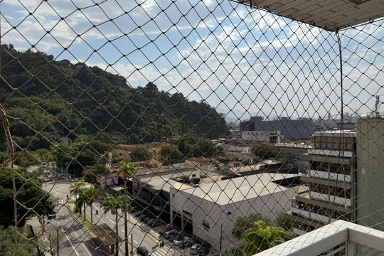 Varanda de apartamento para alugar com 2 quartos, 100m² em Vila Matias, Santos