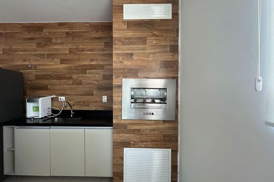 Área comum de apartamento para alugar com 2 quartos, 100m² em Vila Matias, Santos
