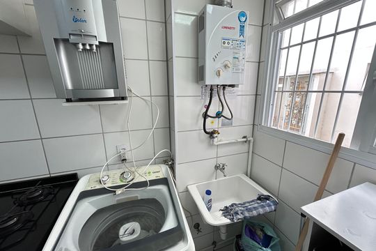 Área de Serviço de apartamento à venda com 2 quartos, 45m² em Engenho Novo, Rio de Janeiro