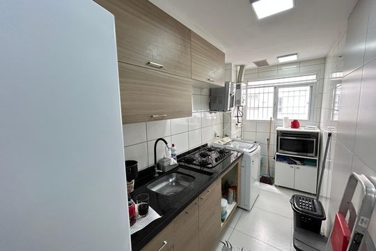 Cozinha de apartamento à venda com 2 quartos, 45m² em Engenho Novo, Rio de Janeiro