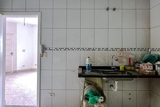 Cozinha de casa de condomínio para alugar com 3 quartos, 135m² em Chácara Mafalda, São Paulo