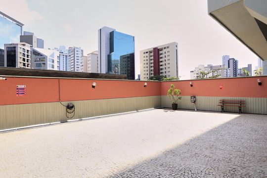 Área comum de apartamento à venda com 4 quartos, 211m² em Funcionários, Belo Horizonte